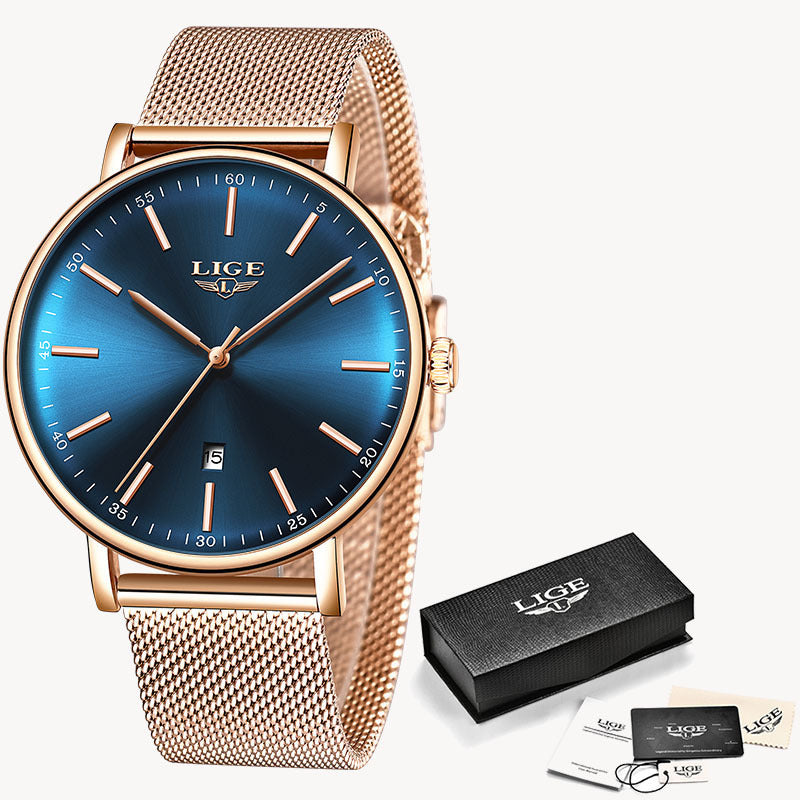 Couple universal waterproof quartz watch