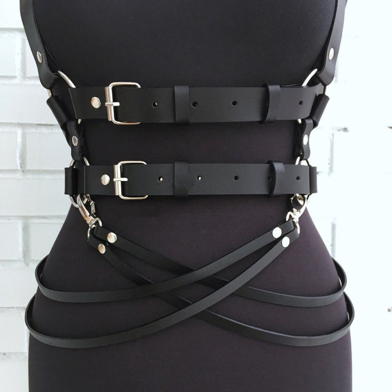 Belt Accessories Adjustable Leather Belt Strap Leather Harness