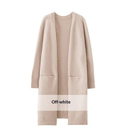 Korean-style Long Sweater Cardigan Mid-length Autumn Wear