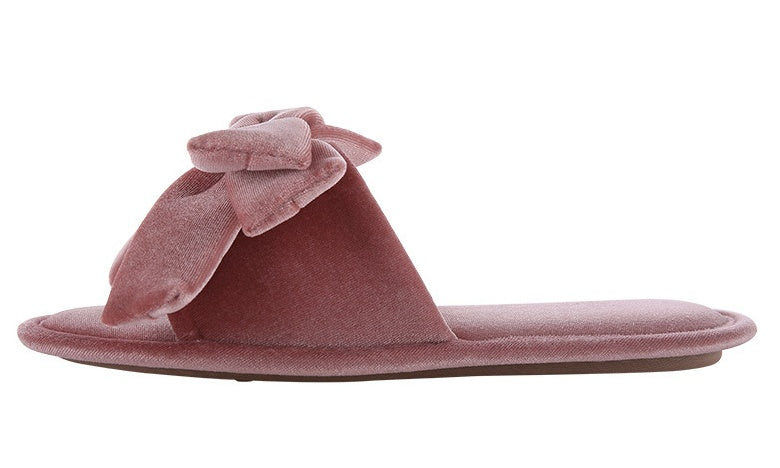 Rubber Bow Slippers Can Be Washed At Home
