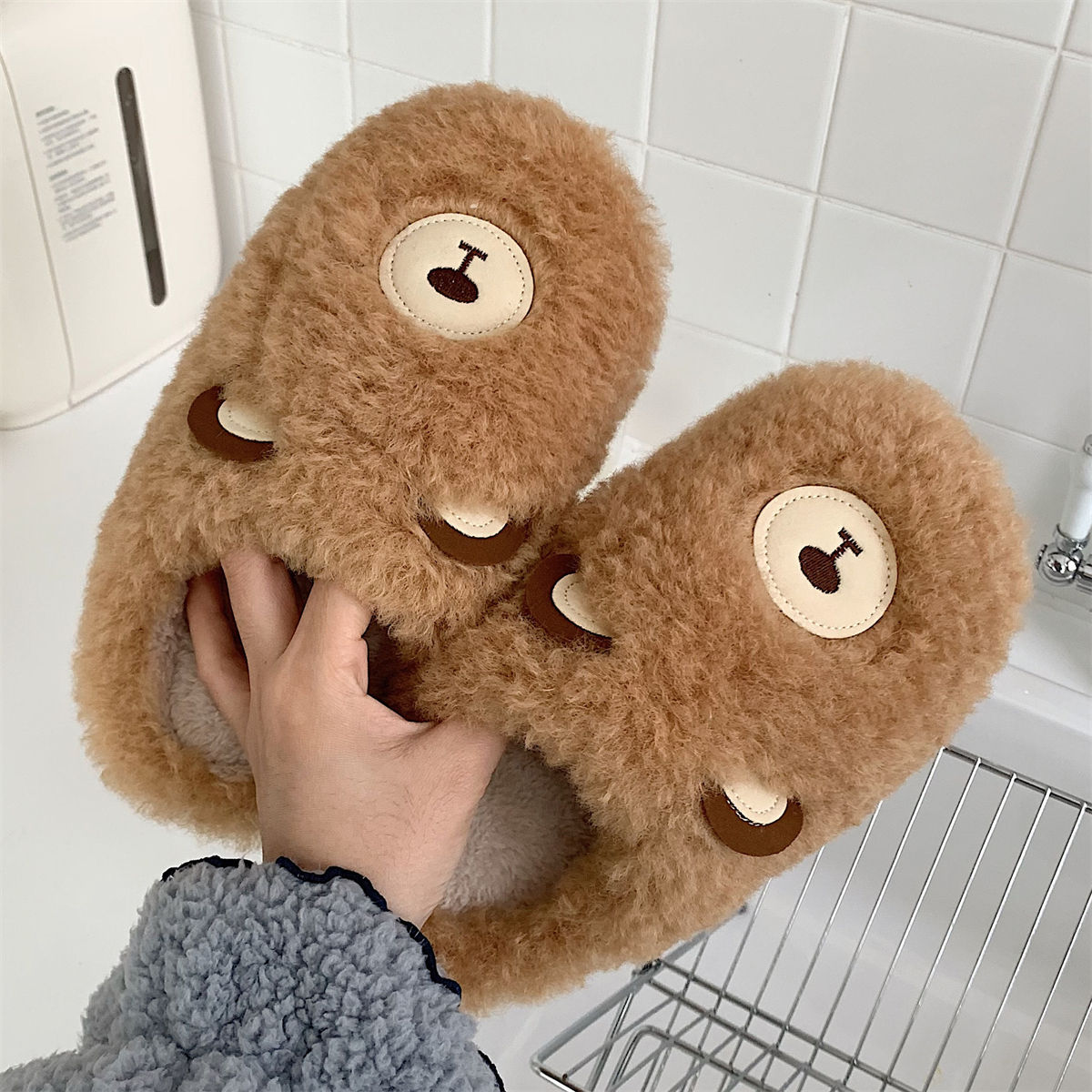 Cute Animal Slippers Girl Fashion Home