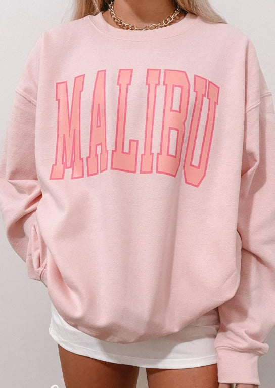 Plus Size Sweater Rund Hals Trykt Løs Behagelig Top til Kvinder