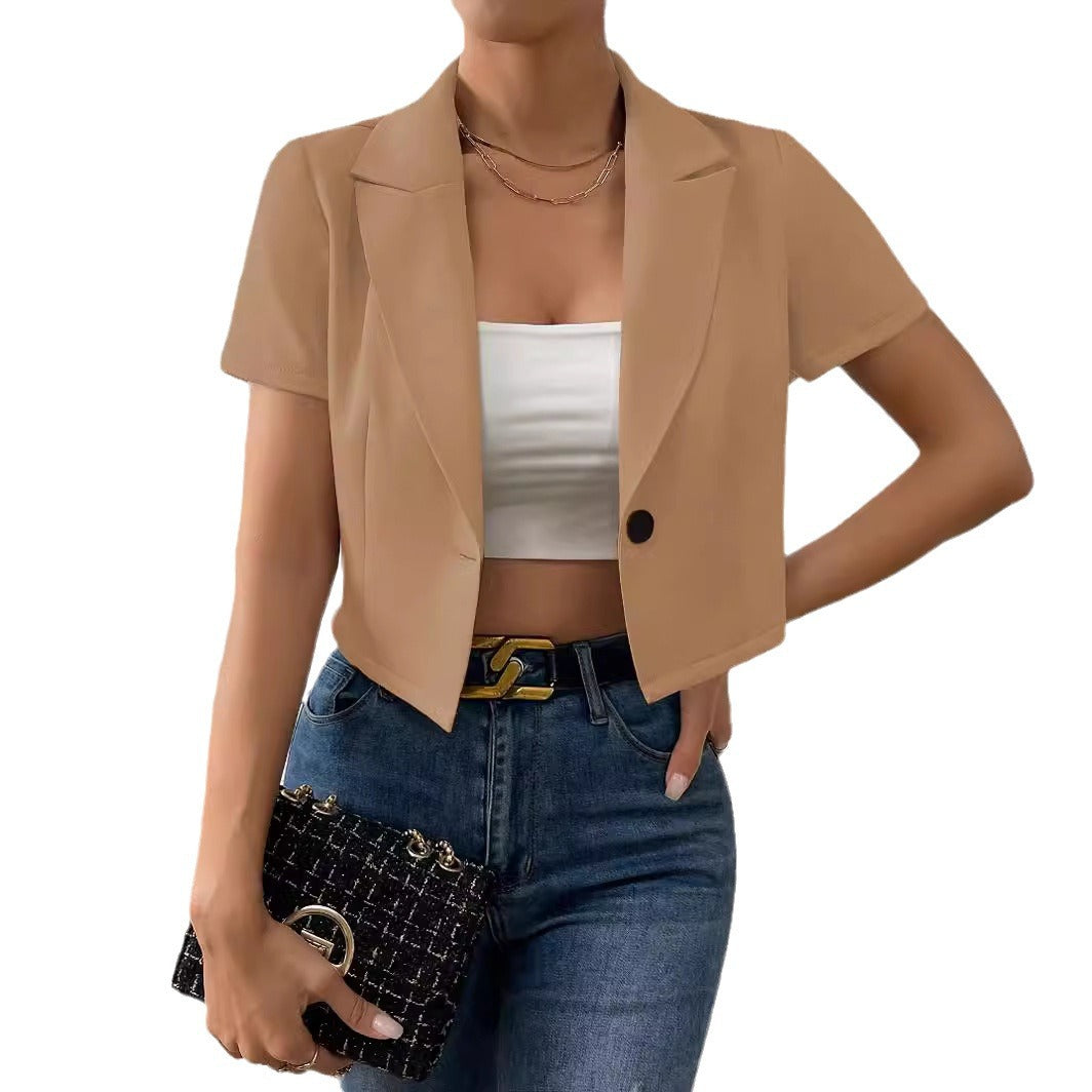 European And American Fashion Women's Wear Small Suit