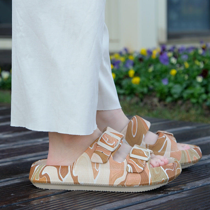 Women's Outdoor And Indoor Platform Slippers