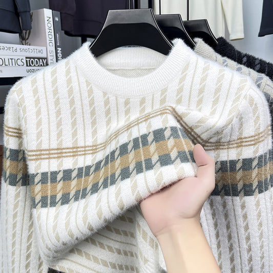 Mens Base-layer Knitwear, Loose-fitting Sweater