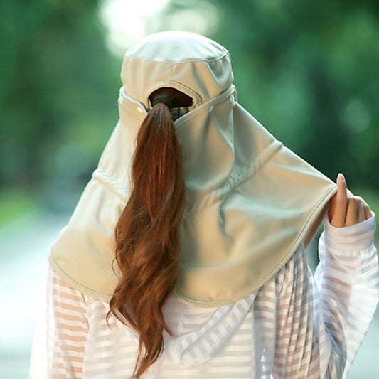 Outdoor Sun Protection Sun Hat 360 UV Protection To Cover The Face