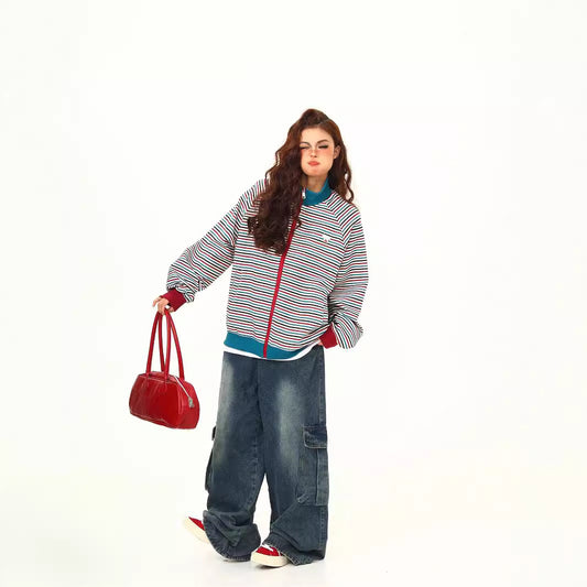 Men's And Women's Loose Leisure All-matching Sports Jacket