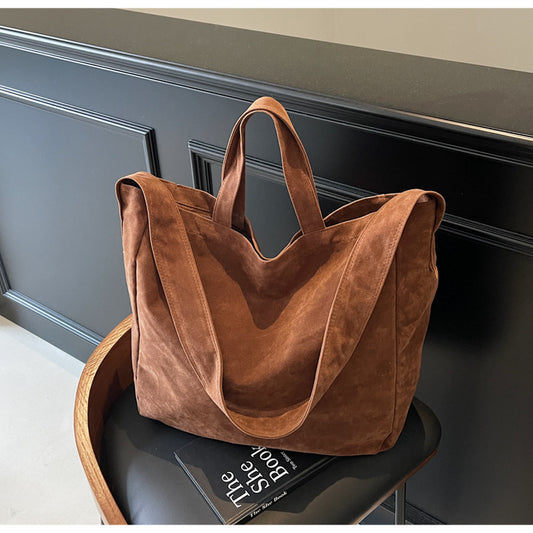 Retro Large Capacity Commute Leisure All-match Shoulder Bag
