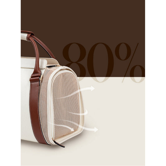 Out And About Portable Cat Handheld Shoulder Bag Large Capacity