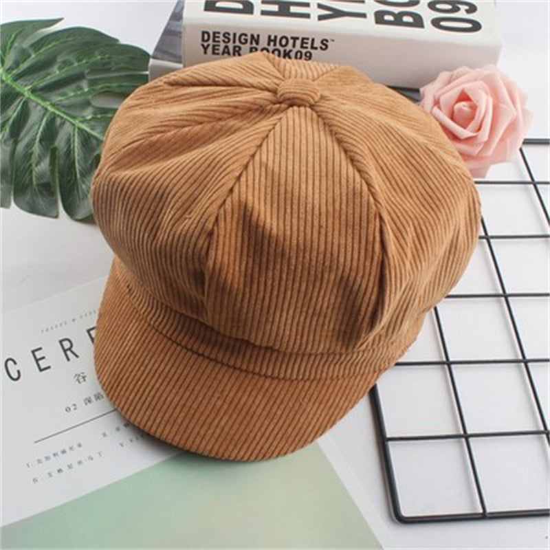 Men And Women Fashion Simple Solid Color Beret