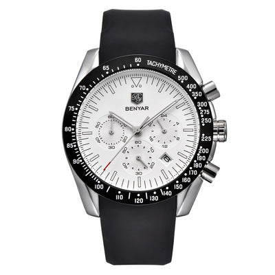 Waterproof men's quartz watch