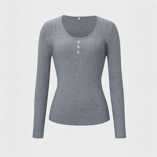 Simple Style Bottoming Sweater T-shirt Woolen