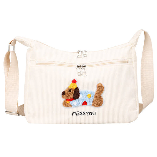Retro Commuter Tote With A Single Shoulder Strap Spacious Bag For Women