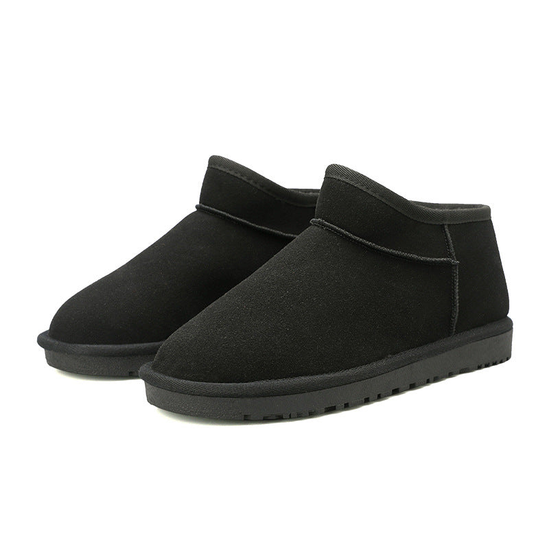 High-top Cotton Plus Velvet Warm Male Old Beijing Cotton Shoes