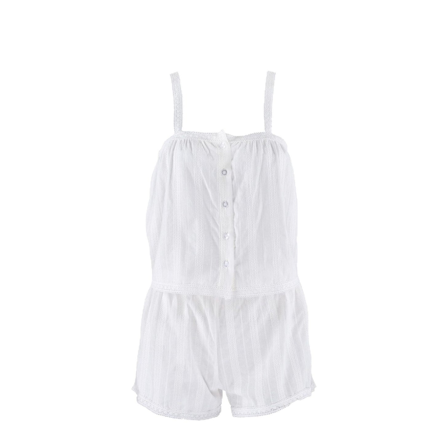 100 Cotton Comfortable Soft Camisole And Shorts Pajamas