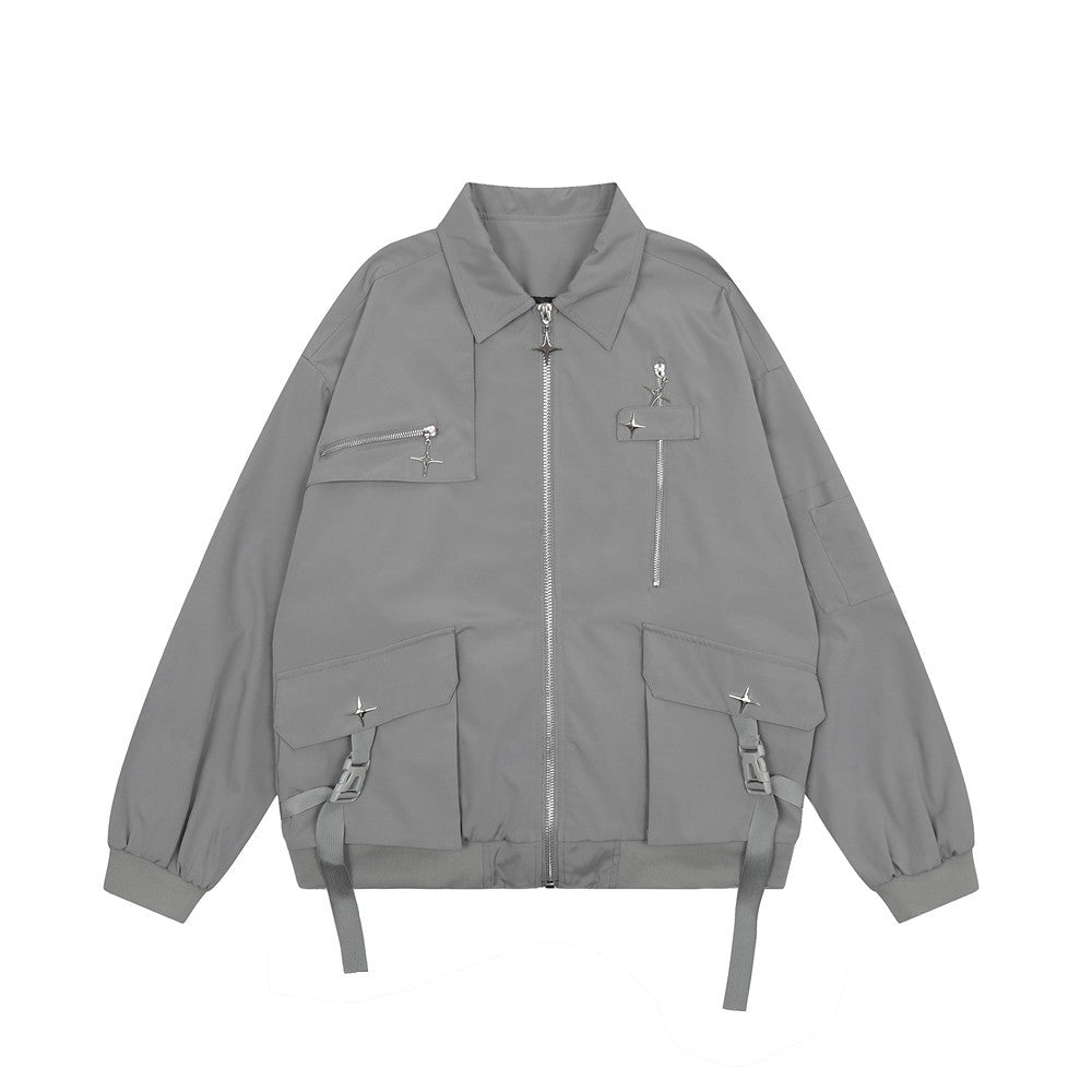 Design Sense Overalls Men's Mechanical Style