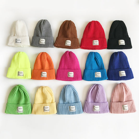 Men And Women Personalized Fashion Cloth Label Woolen Hat