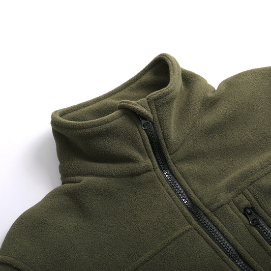 Outdoor Sports Tactical Polar Fleece Jacket Men's Thermal Climbing Jacket