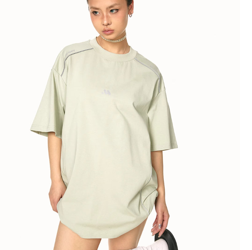 Design Sense Loose And Idle Crew Neck T-shirt Top