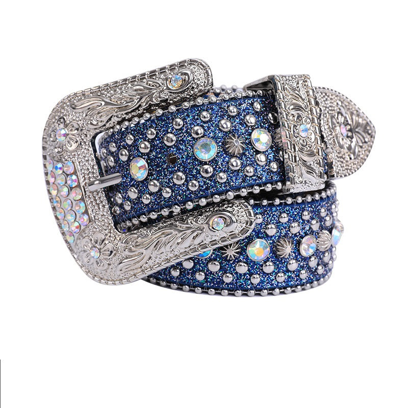 Fashionable And Fashionable Women's Rhinestone Belt