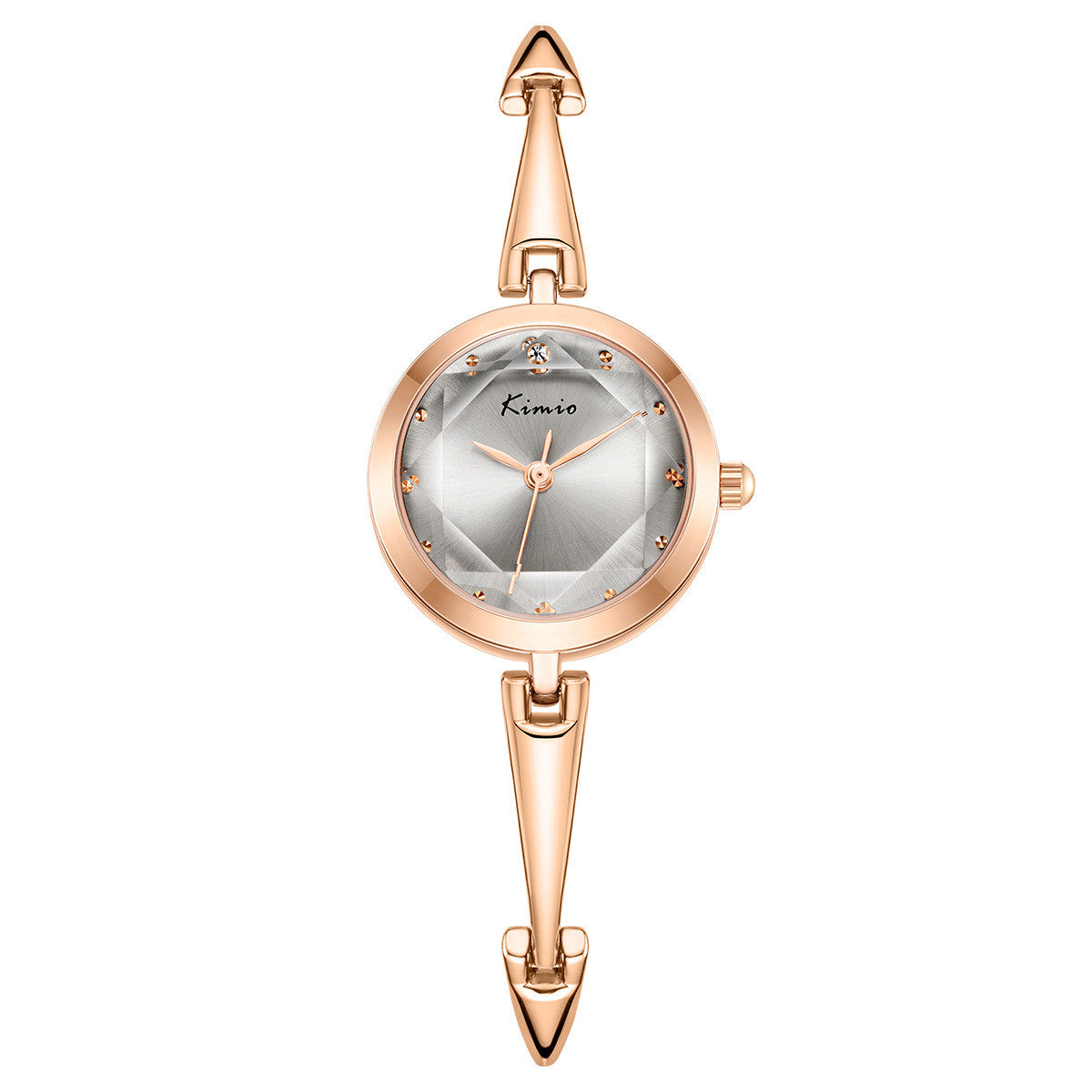 Gradient color small female quartz watch
