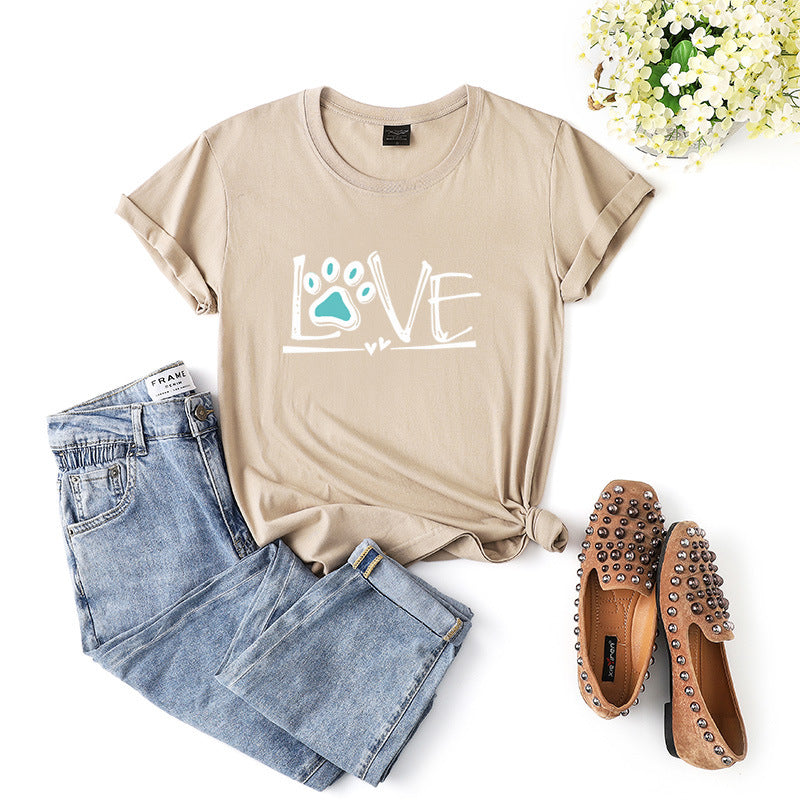Women's Fashionable Personality Plus Size T-shirt