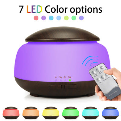 Imprinted wood grain air humidifier