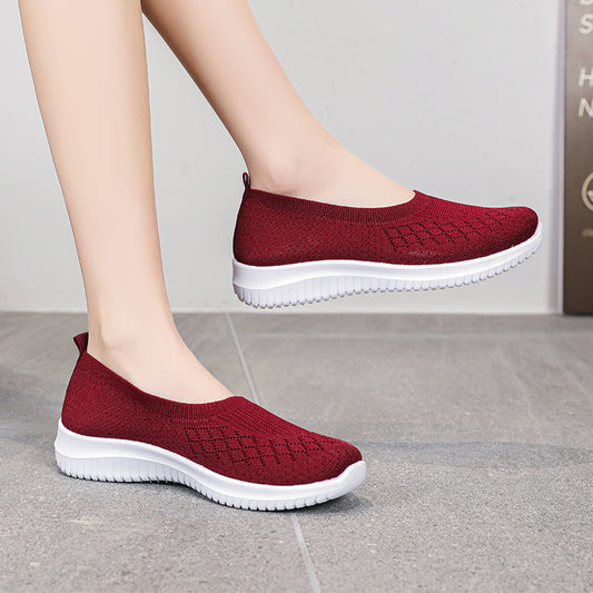 Senior Leisure Sports Shoes Cross-border Large Size Women's