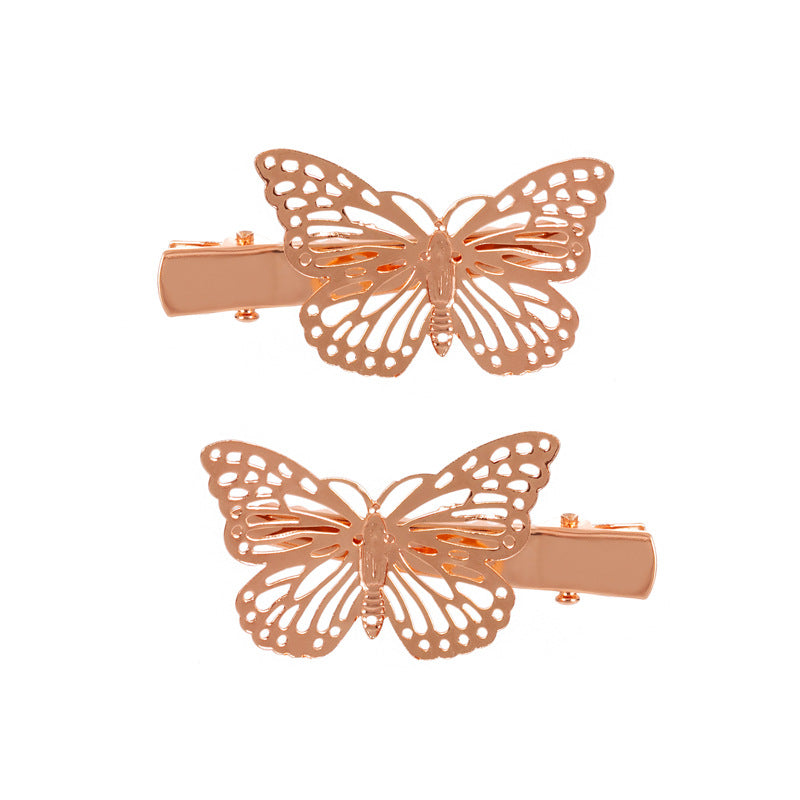 Creative new butterfly paired hairpin three-dimensional