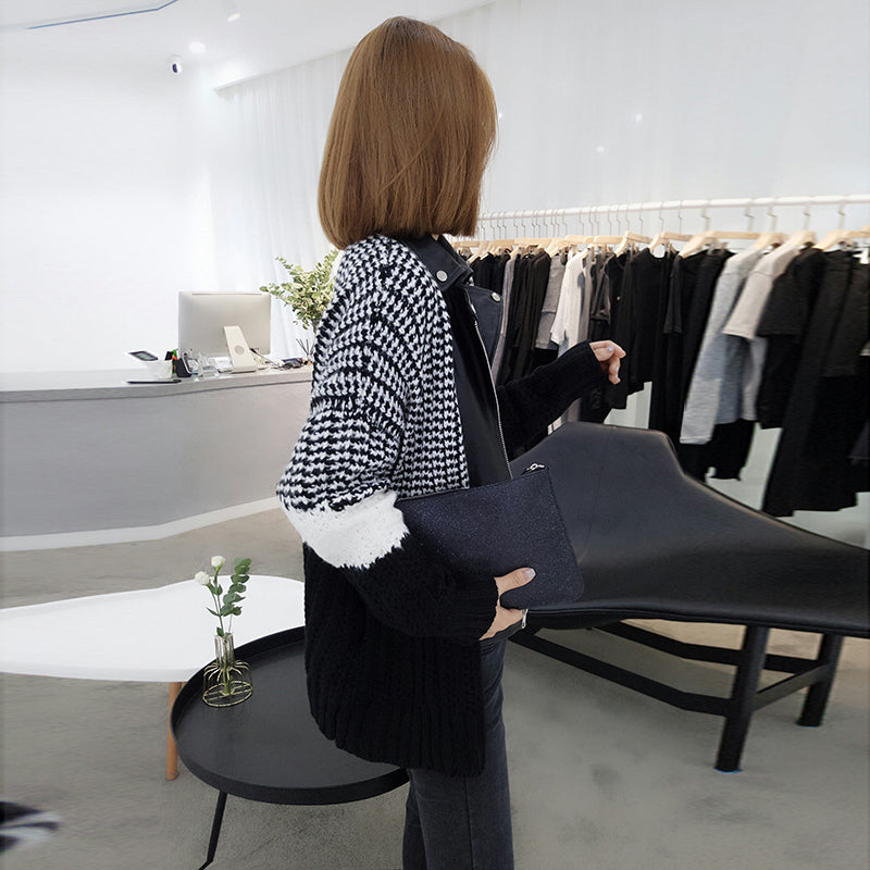 Autumn Women's Loose Casual Stitching Coat