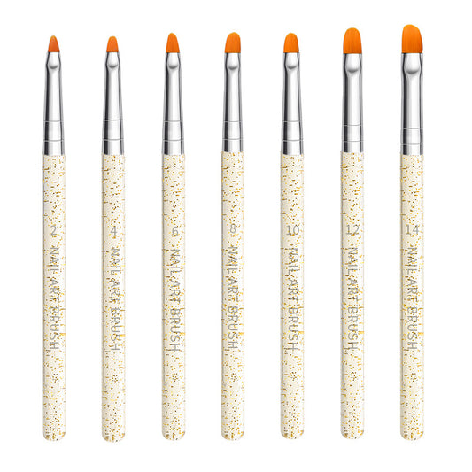 Phototherapy Pen Of Crystal Silica Gel Dot Drill Painted Brush