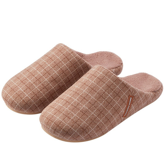 Couple Indoor Non-slip Soft Bottom Warm Keeping Slippers
