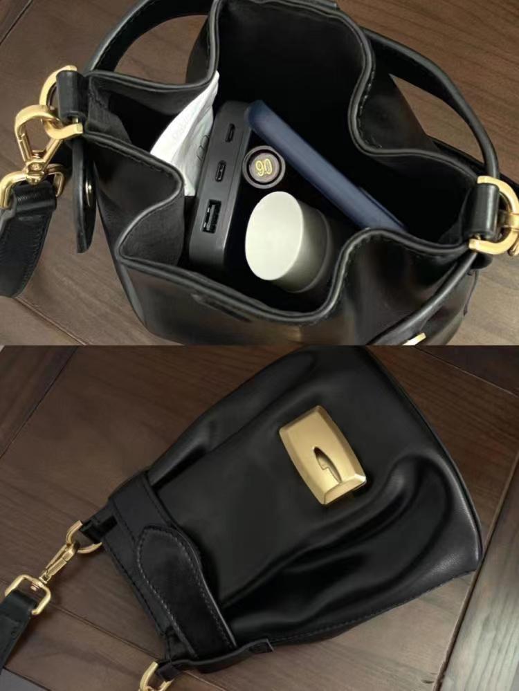 Commuter Shoulder Cylinder Crossbody Bag