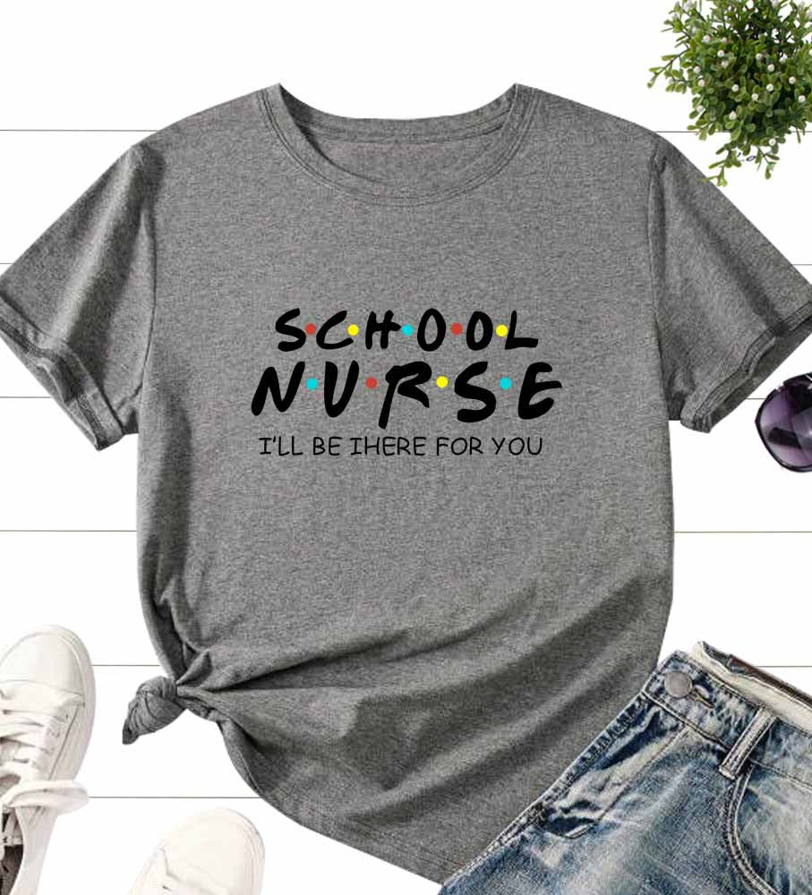 European And American Women's Loose Short-sleeved T-shirt