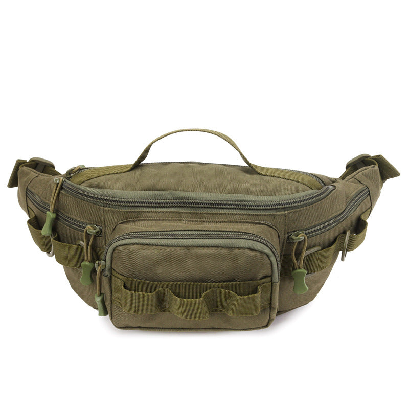 New Waist Bag Men's Multi-functional Crossbody One Shoulder Waterproof Backpack