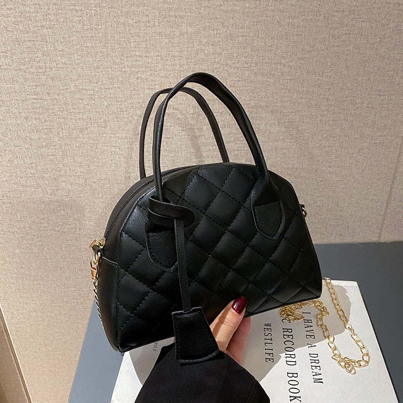 Embroidered Shell Bag Mini Diamond