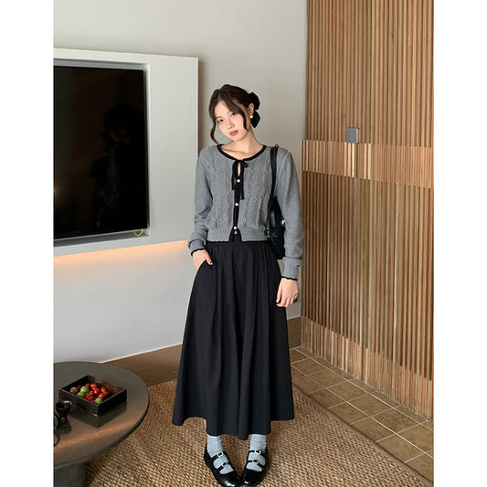 Modal A- Line Skirt Women's Mid-length