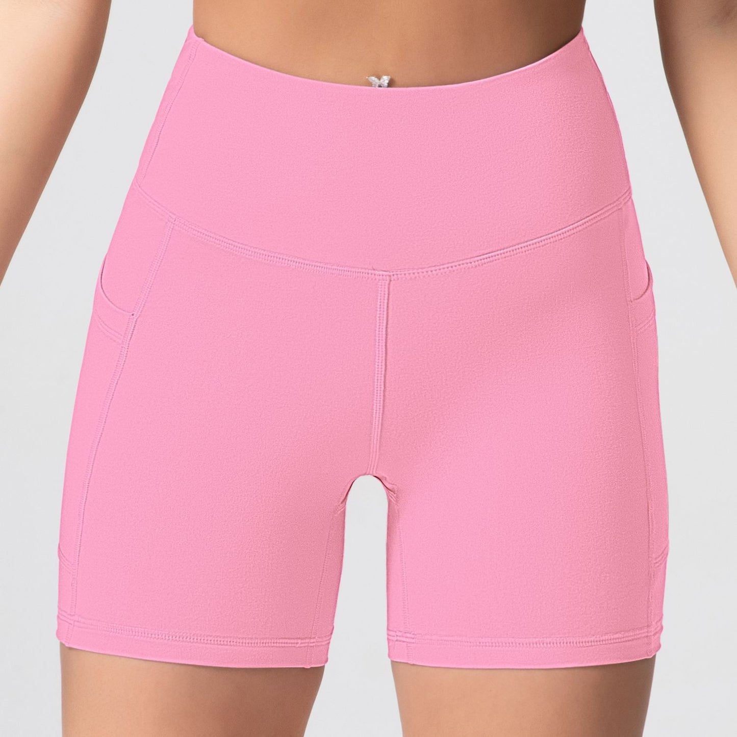 Womens Stylish Sexy High-waisted Cropped Pants That Create A Slimming Look