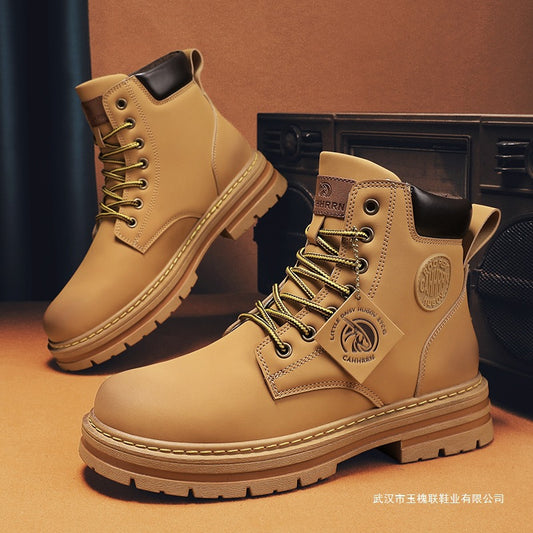Mens Casual Versatile British-style Martens Boots