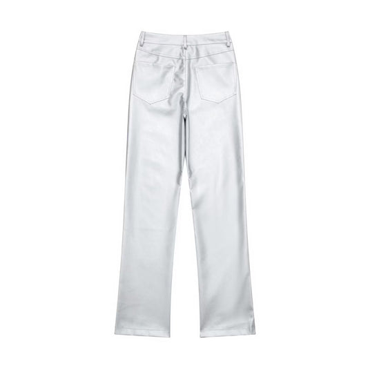 Slim And Fashionable Casual Wide Leg Pants