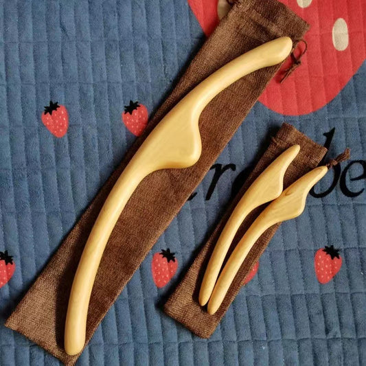 Hinoki Body Shaping Stick Scraping Massaging Stick Beauty Salon