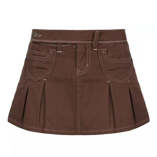 European And American Retro Style Hot Girl Culottes