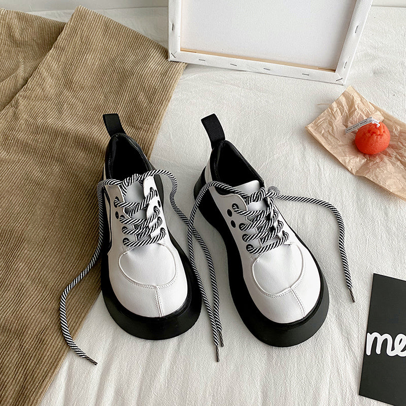 Thick-soled Soft Girl Big Toe Shoes
