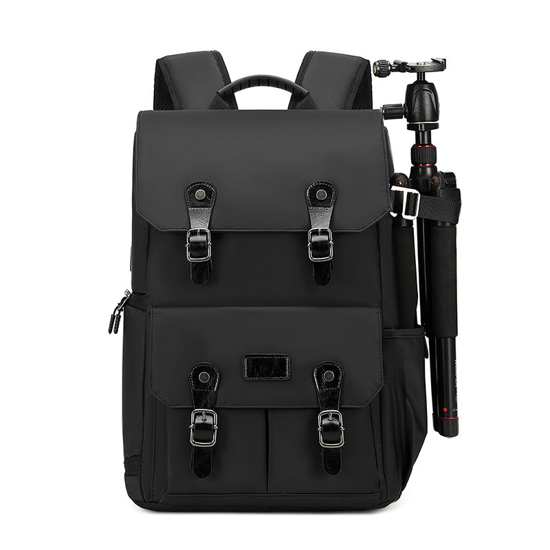 Large Capacity Double Shoulder Photo Bag Outdoor Leisure Waterproof Camera Bag
