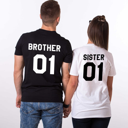 Brothers And Sisters Short Sleeve Men's And Women's T-Shirts