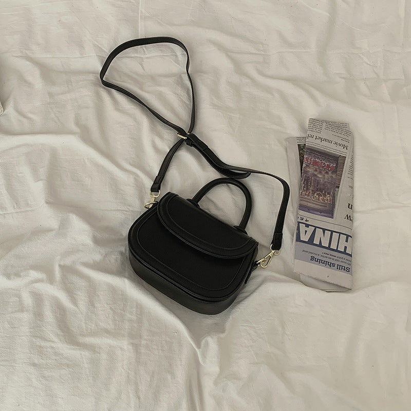 Versatile Crossbody Bag Women's Fashion Contrast Color
