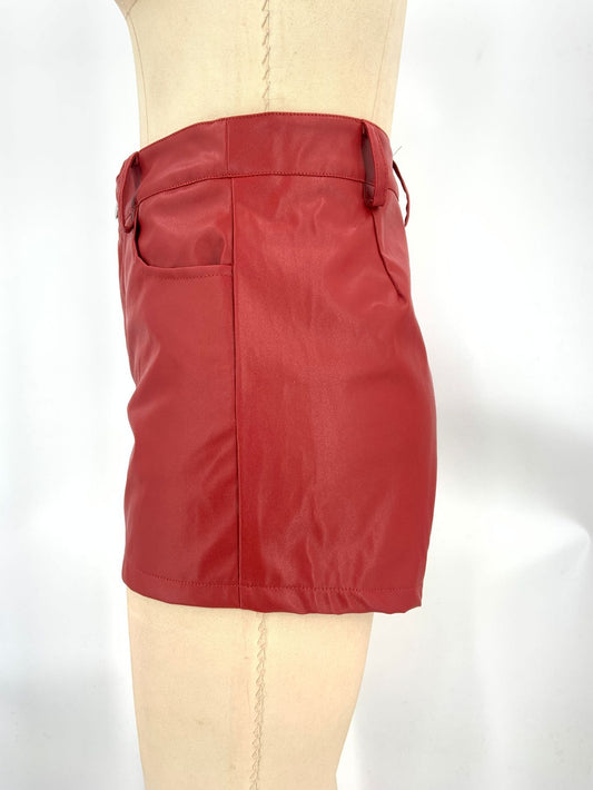 Large Size Women's Fashion High Waist Tight Shorts