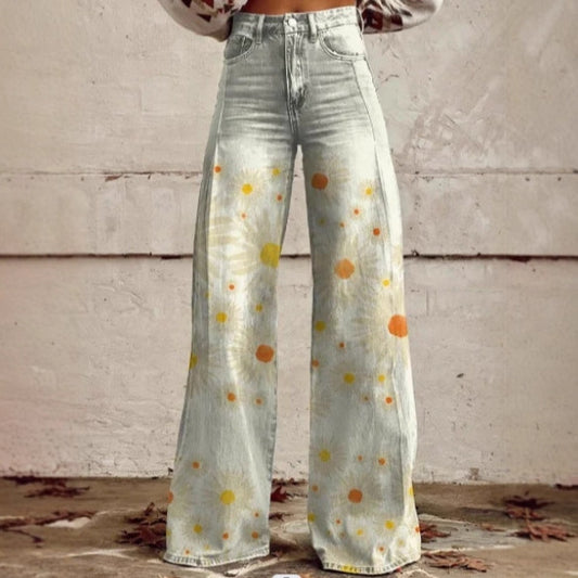 Lightweight Faux Denim Jeans In Plus Sizescasual And Versatile