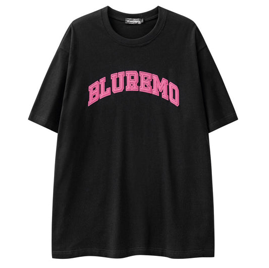 Female Simple Loose And Versatile Letter Print Short-sleeve