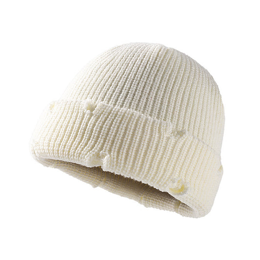 Men's Short Dome Korean Style Knitted Hat